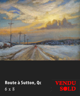 Route  Sutton, Qc