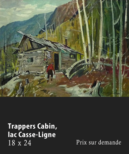 Trappers Cabin, lac Casse-Ligne