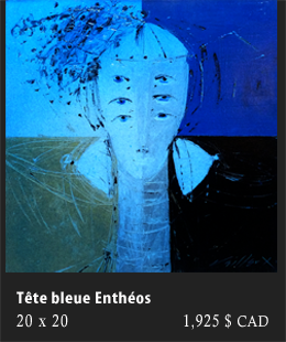 Tte bleue Enthos
